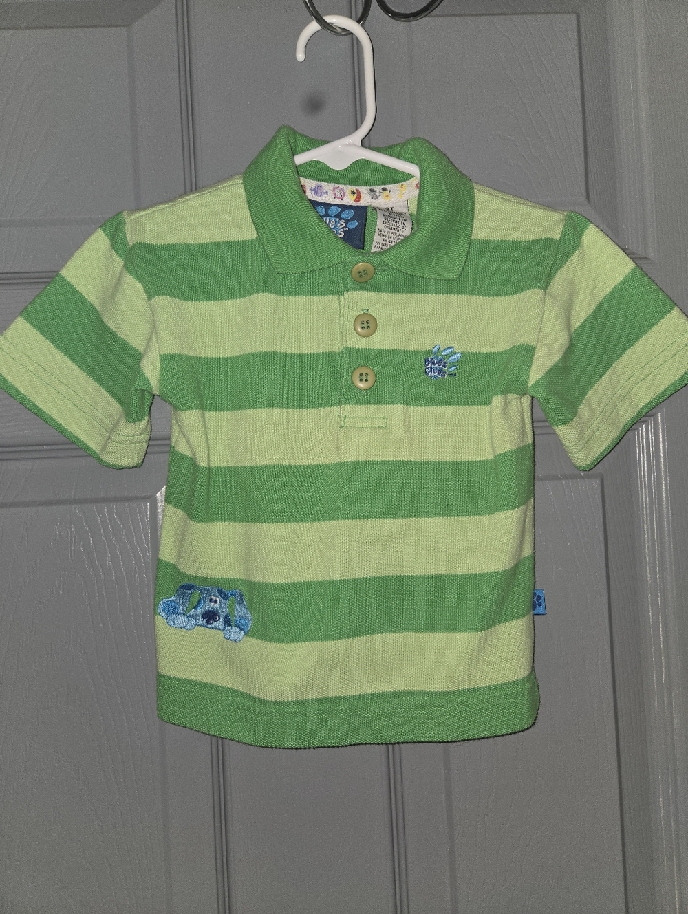 Blues Cĺues 3T Toddlers Vintage Polo Steve Shirt